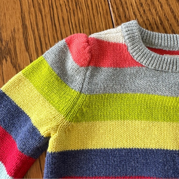 Gap Stripe Sweater Cotton Knit Romper, size 3-6 months - Picture 4 of 10